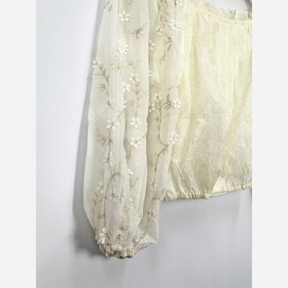 Flower Island Vacay Off Shoulder Top - Picture 7 of 8